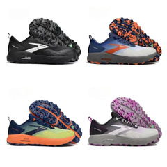 ブルックス アウトドア ランニングシューズ Cascadia17 マウンテン ロック メンズ レディース クロスカントリー ランニングシューズ 滑り止め スポーツシューズ