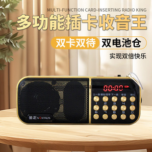 Jinzheng B851 Radio Elderly Mini Audio Charging Card Speaker Portable Player