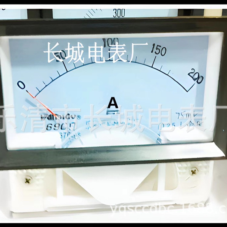 长城电表厂 69C17 200A 75MV 直流指针电流表 80*45