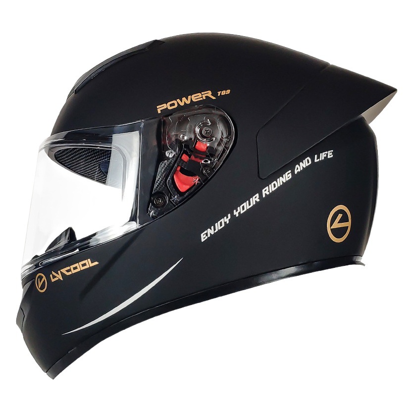 Punto de comercio exterior 3C certificado casco de motocicleta estándar nacional Clase A motocicleta casco completo casco de coche eléctrico Four Seasons fábrica