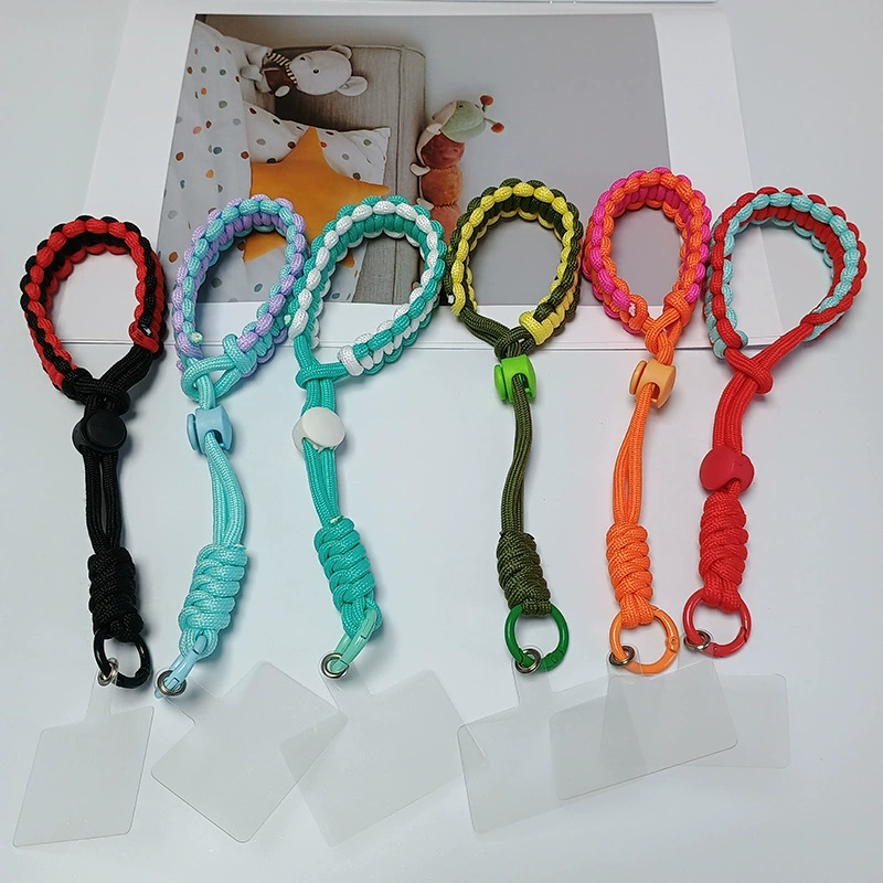 Многофункциональный мобильный телефон ремешок короткий кулон съемный тканый чехол для мобильного телефона