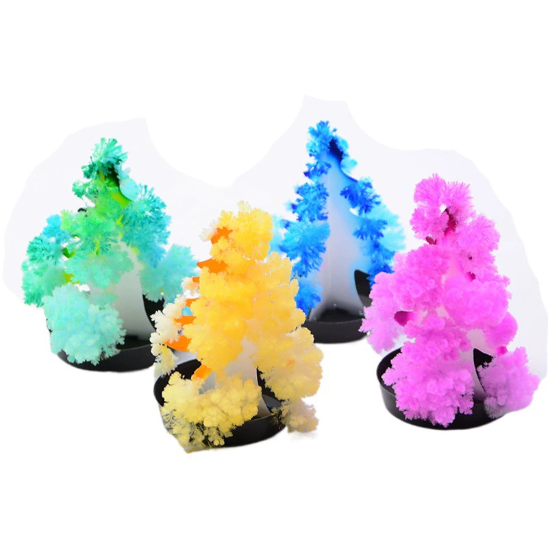 Детская новая экзотическая поделки кристалл волшебная Рождественская елка бумага Цветущая научная экспериментальная игрушка ручной работы подарок