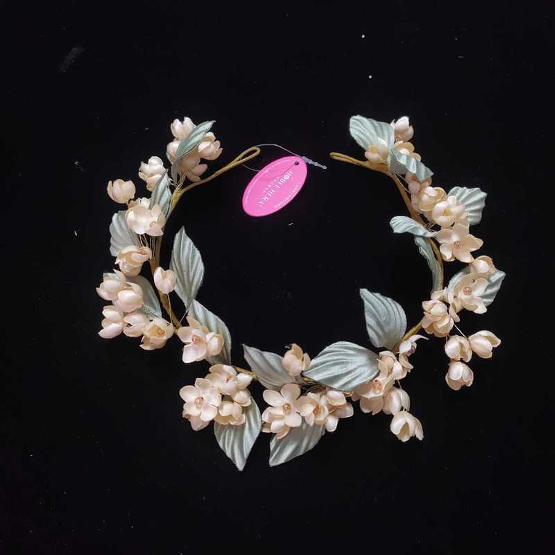 新しい森スタイルの花嫁のウェディングドレス、花の花輪、レトロなヘッドバンド、新しい中国風のチャイナドレス、スーパーフェアリーハンドメイドアクセサリー|undefined