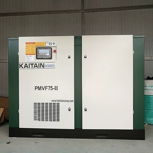 開山永久磁石インバータースクリュー式エアコンプレッサ静音7.kw/37キロワット空気圧縮機の工業レベルセット|undefined