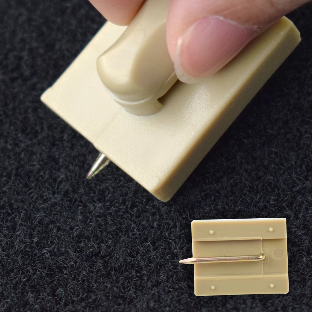 Estera del pie del coche hebilla fija cerradura cruzada hebilla giratoria hebilla fija estera del pie del coche antideslizante hebilla inferior hebilla con PIN