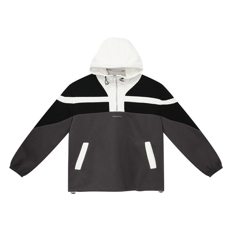 Mtlclothes ropa de Hombre | 2023 otoño americano nicho deconstrucción diseño color matching suéter casual traje moda