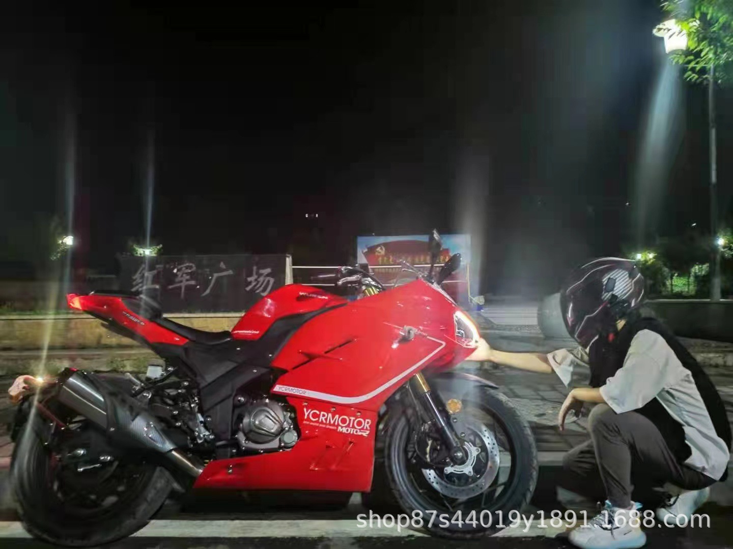 Export-oriented Jiaolong scooter motorcycle, dual-cylinder racing replica, Horizon sportbike, adult gasoline-powered sportsbike