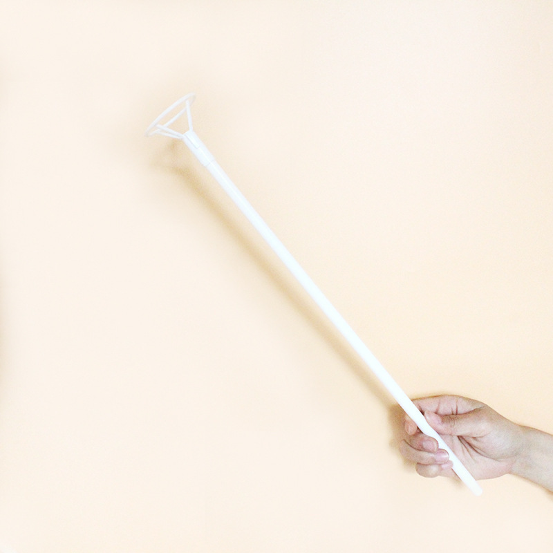 40cm gran película de aluminio globo Polo onda bola soporte globo color fregona película de aluminio globo portátil