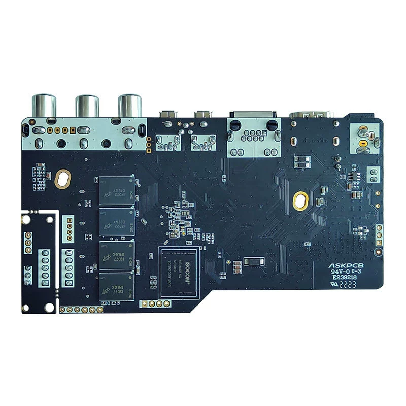 Quanzhi H616 PCBA Главная плата Android 10.0 OEM/ODM индивидуальная сетевой сетки набор - материнская плата приставки