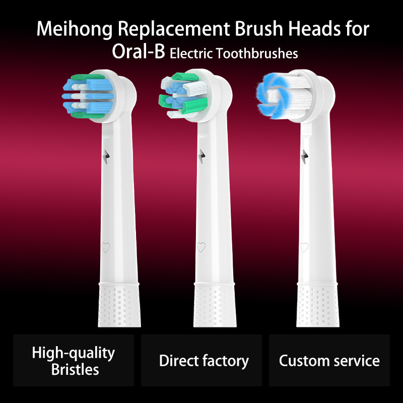 Meihong Is Compatible with Braun Oralb/Ole B Electric Toothbrush Heads Pro4/O3/P2000/P4500/Pro1000 Meihong Is Compatible with Braun Oralb/Ole B Electric Toothbrush Heads Pro4/O3/P2000/P4500/Pro1000