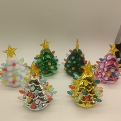 クロスボーダーホットスタイルクリスマスツリーLEDライトカラフルなビーズクリスマス装飾装飾品工芸品輸出クロスボーダーホットセール