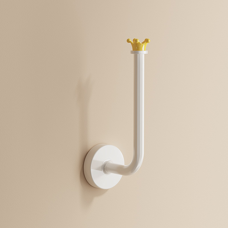 クラウンヘアバンド収納棚トイレ髪飾りクリップ皮筋ひもフック髪ひも収納神器|undefined
