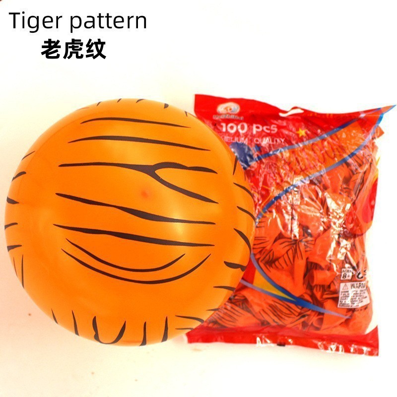 Globo de lunares de 12 pulgadas, globo de látex animal, decoración de Sala de bodas de vaca, diseño de fiesta de boda, hojas de lunares, flor completa