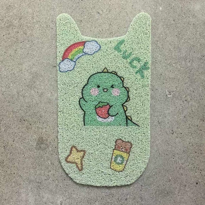 pedal mat accessories cartoon, Electric vehicle foot mat - strawberry-dinosaur-no-9-v30c