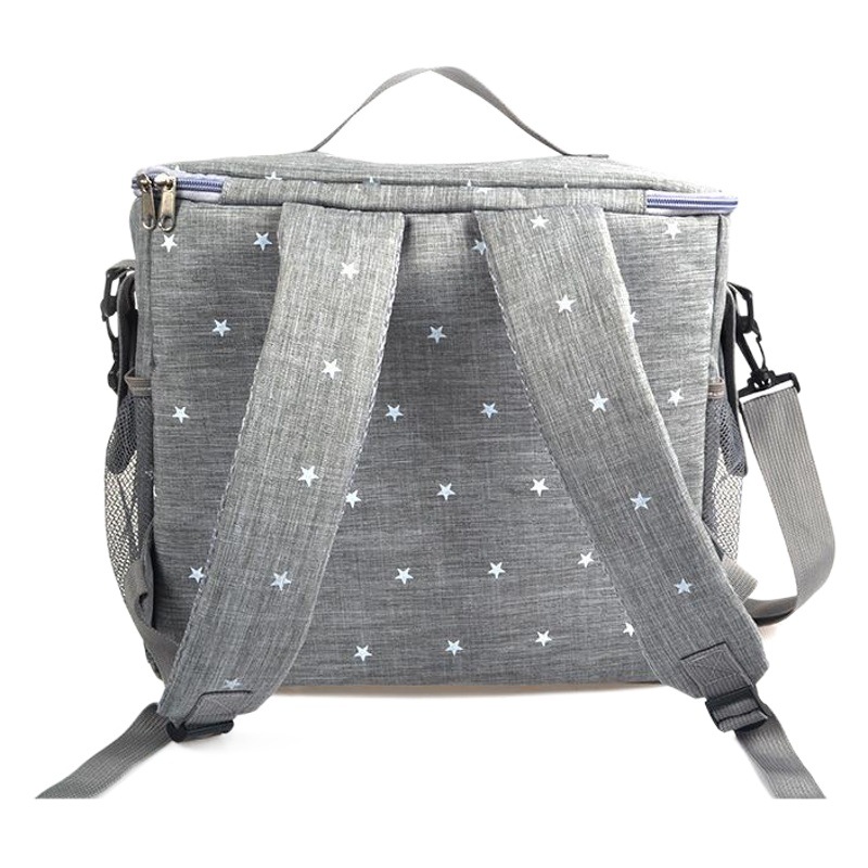 Fábrica en stock doble hombro aislamiento térmico impermeable momia bolsa cochecito bolsa colgante con correa de hombro Amazon transfronteriza Venta caliente