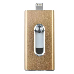 Новый мобильный телефон Android три-в-одном USB-флеш-диск 8G-32G-128G металлический вращающийся логотип