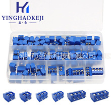 100PCS KF301-2P3P4PλPCB�Ӿ�����5.08MM�Ӿ�����ƴ�Ӳ���׼���