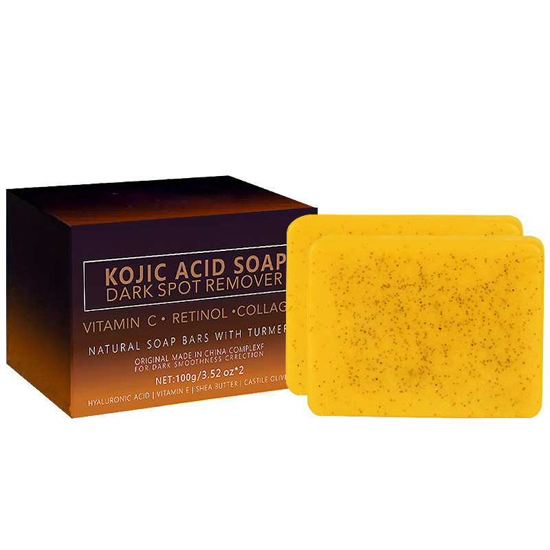 Turmeric lemon granular soap 100g*2 English D packaging