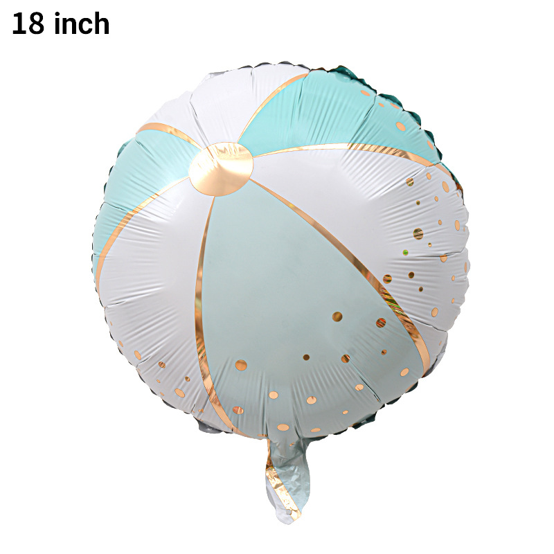Nuevo balón de verano de playa Flamenco Balón de película de aluminio Decoración de boda Balón de aluminio