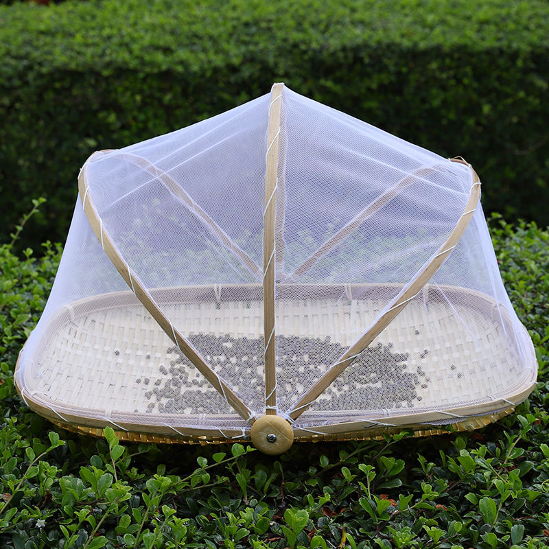 Drying Bamboo Dustpan Storage baskets household Steamed buns Basket Pest control Farm Bamboo Products Bamboo sieve