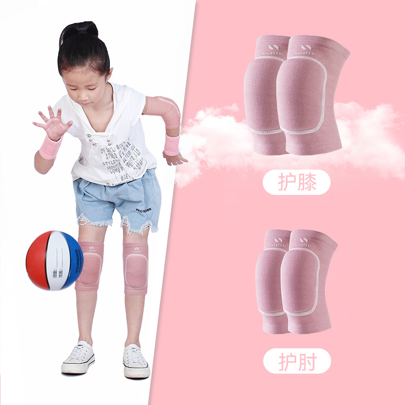 Niños rodillas y codo conjunto de baile baloncesto anti-caída especial rodillas de verano anti-choque conjunto de protección de bicicleta