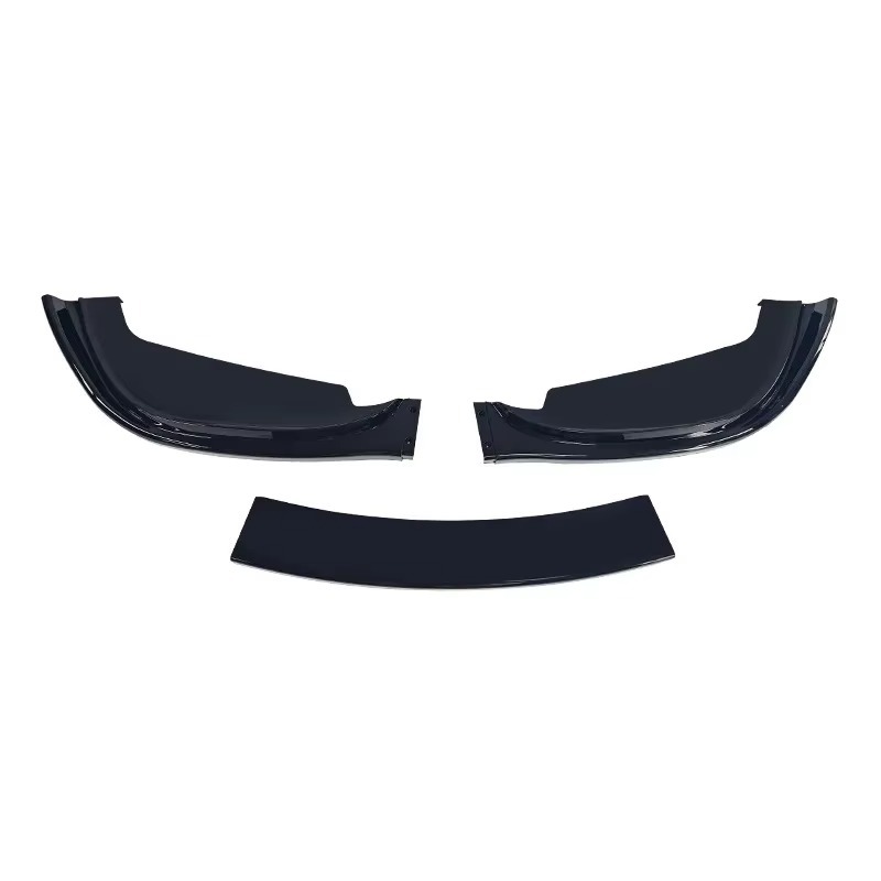 Suitable for 1998-2005 Bmw E46 True M3 Front Spoiler Front Lip 3-Piece Pp Material Cross-Border Modification Parts