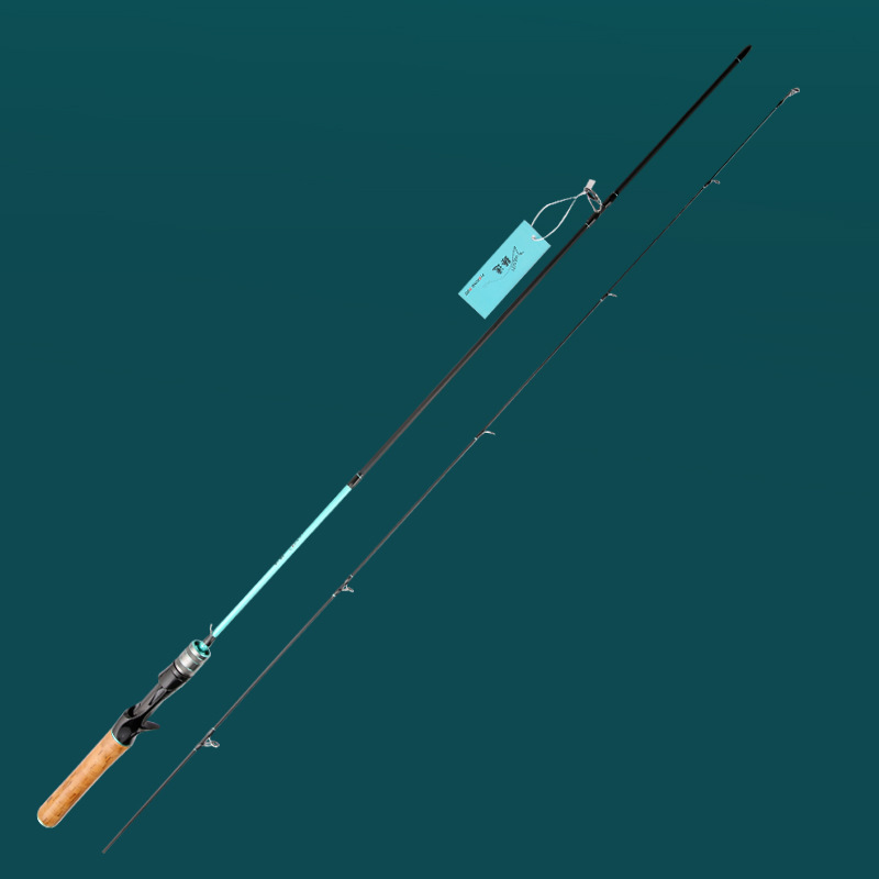 Boca de caballo de carbono sólido varilla 1,8 m 1,98/1,68 M UL ajustable medio y rápido ajustable luya varilla mango recto pistola mango micro varilla