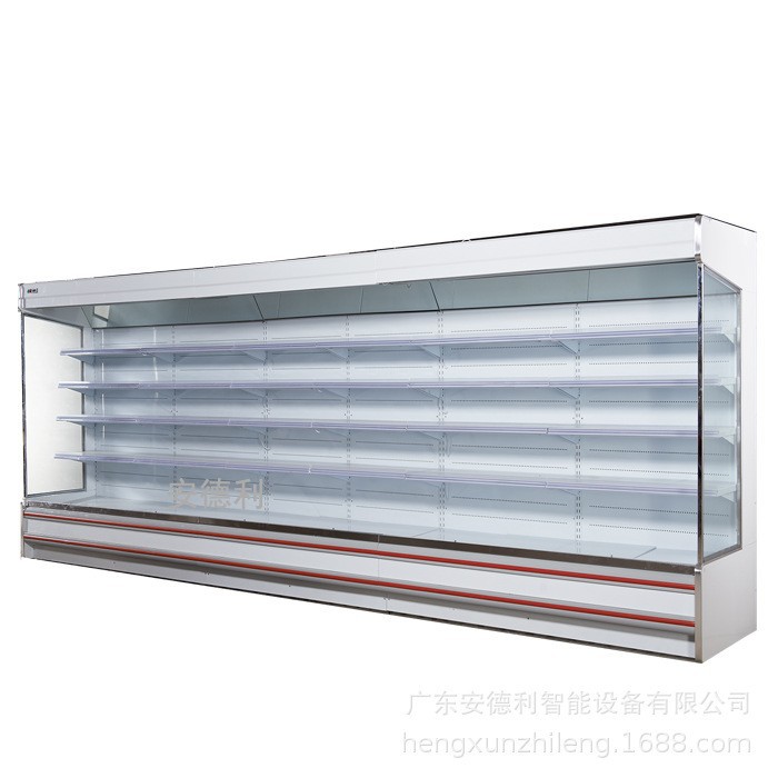 工厂直供超市冷藏风幕柜饮料风幕柜水果保鲜展示柜免费安装