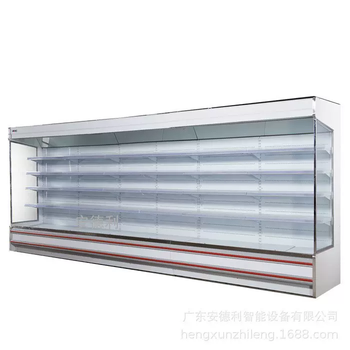 工厂直供超市冷藏风幕柜饮料风幕柜水果保鲜展示柜免费安装