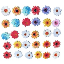 100�� 25mm����ľ�~�� ��ɫС�r�ջ�ɫӡ��diyľ�|�~�۷��b�o��