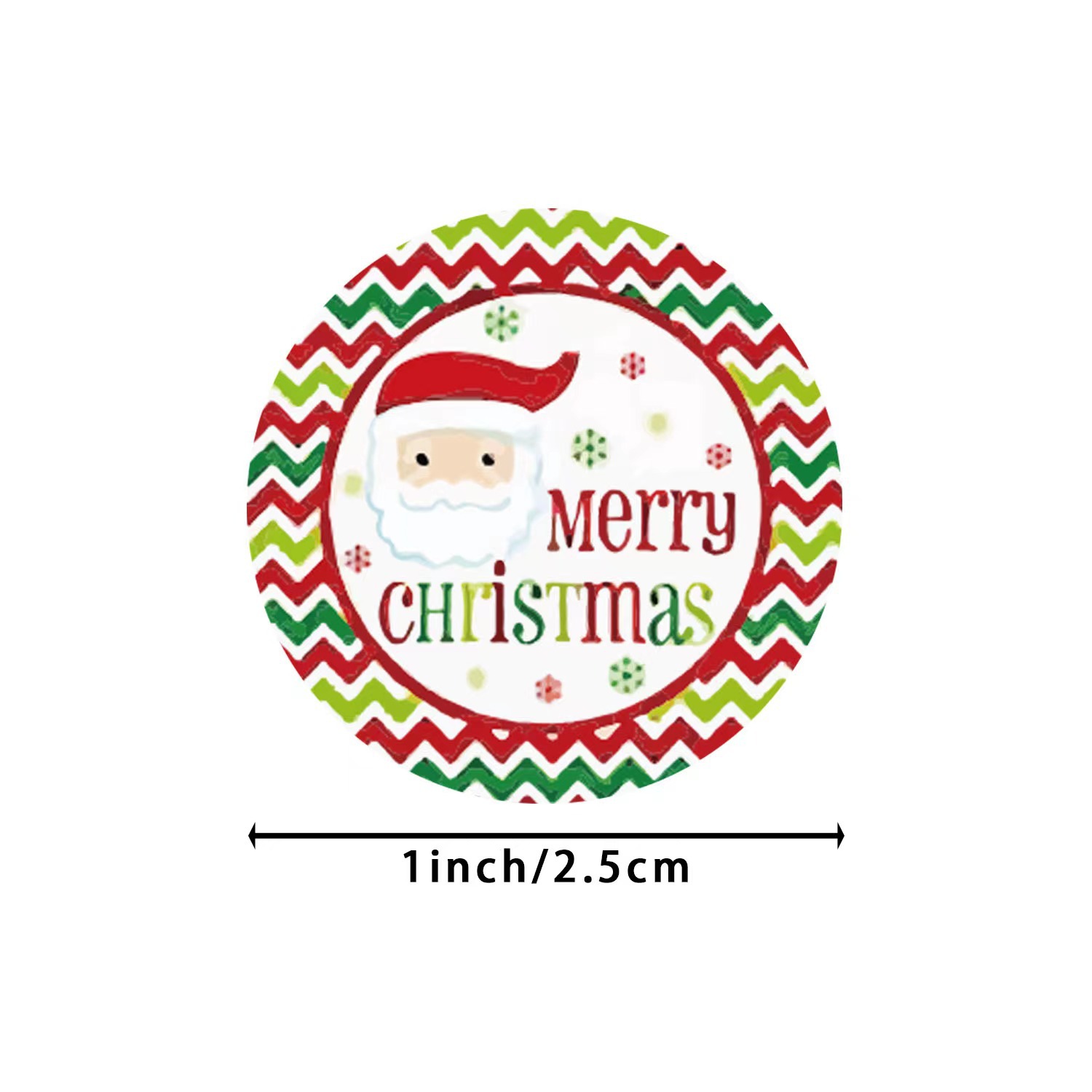 Cute Christmas Holiday Decoration Gift Series Roll Sticker Labels display picture 4