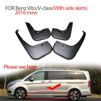 Mercedes-Benz Vito Fender Mudguard - mercedes-benz-v-belt-side-skirts