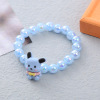 Fresh cute children's jewelry, cartoon beaded bracelet, Korean style