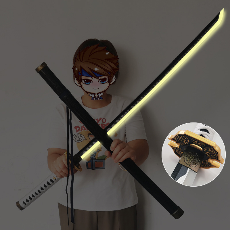 鬼泣5ヴィジル阎魔木刀ダンテ金属日轮刀阎魔道具アニメ武器模型100cm|undefined