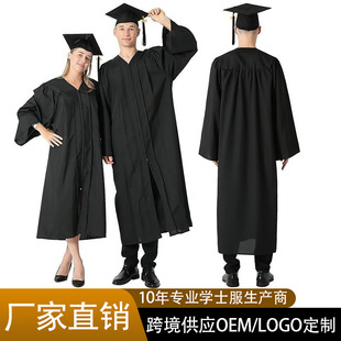 Bachelor's Uniform, College Student, Male and Female Graduation Season Photo Clothing, High School Graduation Uniform, Degree Uniform, Hat Wholesale