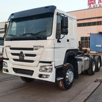 出售出口豪沃拖车头 二手10轮货运卡车头 380马力集装箱运输车头