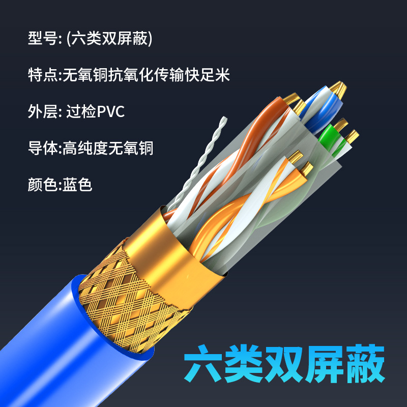Siêu sáu loại 680 được bảo vệ kép màu xanh đồng không oxy