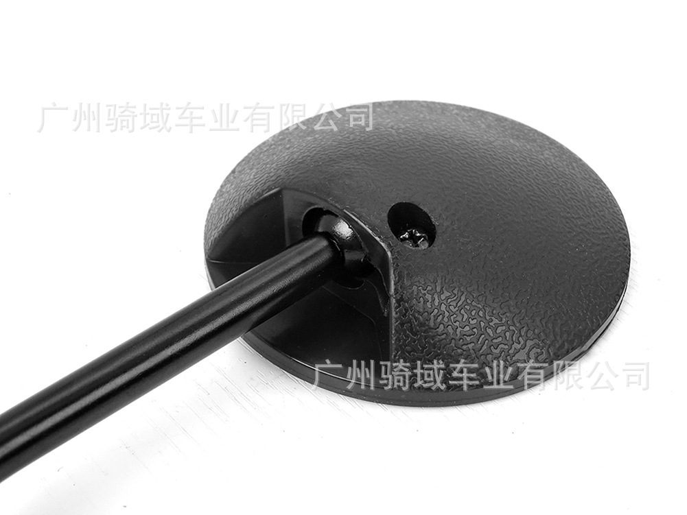 Motorcycle Taiwan round mini rearview mirror suitable for small CG, electric scooters, Aima, Niu, short-bar rearview mirror