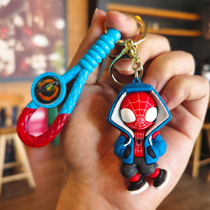 Chaqueta explosiva Spider-Man compilación de marvel llavero muñeca máquina de comercio exterior regalo de mano pequeño regalo image 24