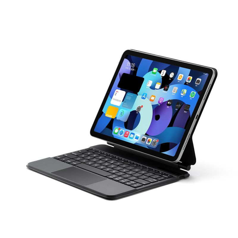 Magnetic Suspension Magic Keyboard Is Suitable for iPad Pro11 M4 Bluetooth Air7 11" Wireless Tablet