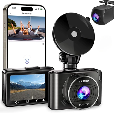 Private Model Dual-Lens High-Definition Dash Cam: Driving recorder
