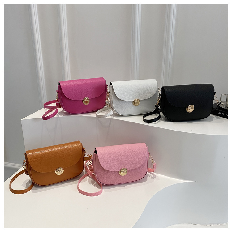 276g Weight Sewing Thread Fashion Element Lock clasp Closure Type Single Shoulder Strap Strap Type Casual Occasion Pu Leather Material Solid Color Pattern All Seasons Season Women's Gender Classic Style Style Square Shape Women's Pu Leather Solid Color Classic Style Sewing Thread Square Lock Clasp 14