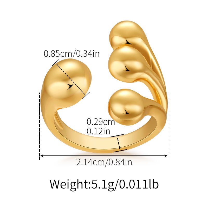 59g Weight Rings, Bracelets Classification 1 Piece Quantity Daily Occasion Alloy Material Solid Color, Butterfly Pattern Women's Gender Ring, Plating Design Exaggerated Style Exaggerated Solid Color Butterfly Alloy Ring Plating Women's Rings Bracelets 26
