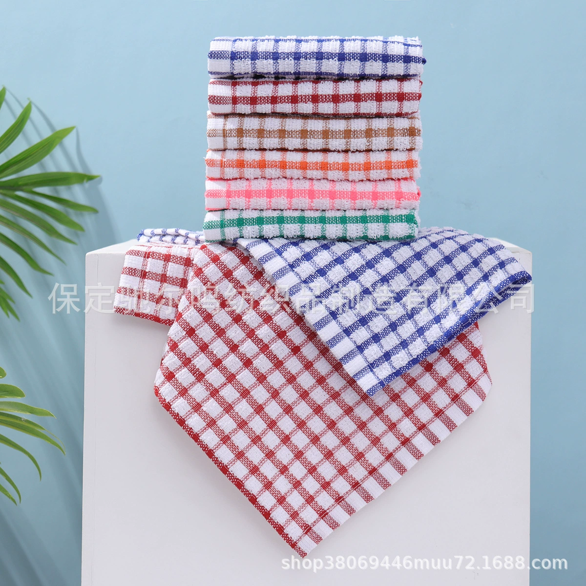90G Yarn Dyed Tea Towel Factory Direct Sales Tea Towel 40*65CM Kitchen