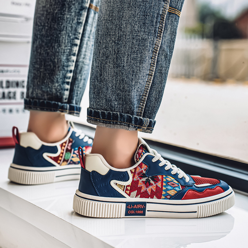 Zapatos de hombre de la estación europea, modelos de primavera y otoño, todo fósforo, correr y ocio, Forrest Gump, deportes para jóvenes, suela gruesa, zapatos de papá explosivos de celebridades de Internet