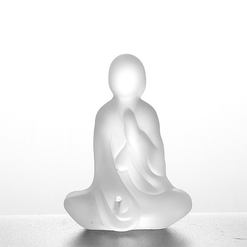 Zen enlightenment incense insert creative glass household incense tea ceremony room aromatherapy standing incense ornaments backflow incense tea ceremony accessories