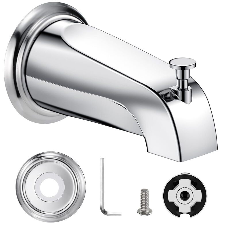 Bathtub nozzle decorative ring comes with 1 foam gasket, diameter 1.5inch, outer diameter 3.58inch Bathtub nozzle decorative ring comes with 1 foam gasket, diameter 1.5inch, outer diameter 3.58inch
