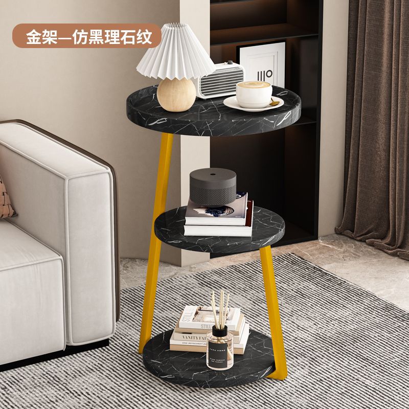 Mesa de té nórdica, sofá, sala de estar, mesas de cabezal de cama, esquina simple, gabinete, pequeña mesa redonda
