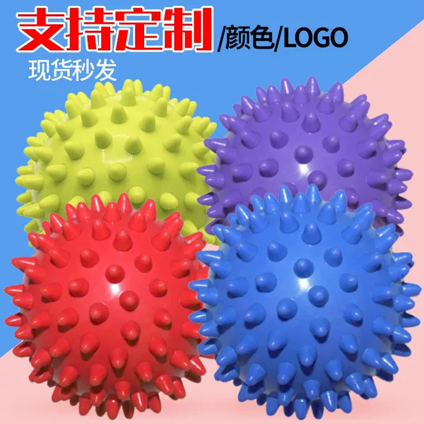 Hedgehog Massage Yoga Ball Sports Fitness Special Muscle Relaxation Massage Stick Shoulder Neck Leg Foot Meridian Ball