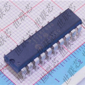 全新PIC16F690-I/P DIP20 原装MICROCHIP 微控制器 PIC16F690